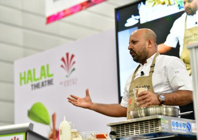 Live Cooking Demonstration by Singapore Halal Culinary Federation, partner of Warees Halal Limited